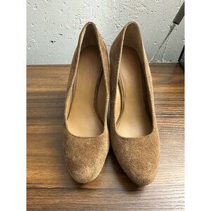 Kors MICHAEL KORS Suede Wedge Platform Heels Size 9M